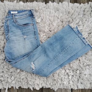 Pilcro and the Letterpress Raw Hem Button Fly 31